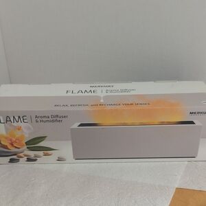 Merkury Innovations White Aroma Diffuser & Humidifier